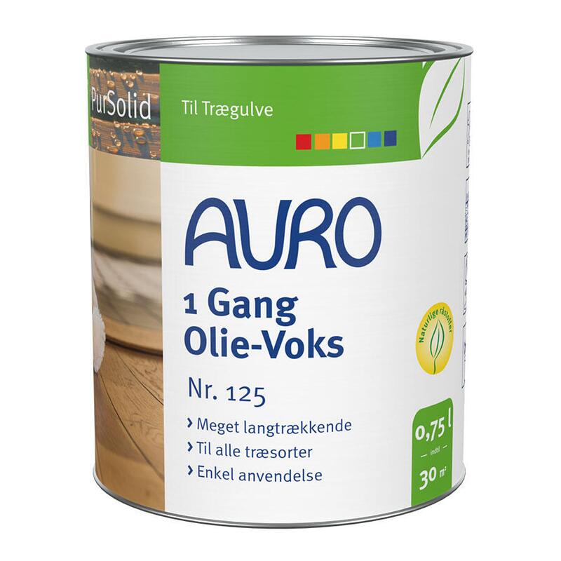 1 Gang Olje-Voks nr. 125 PurSolid