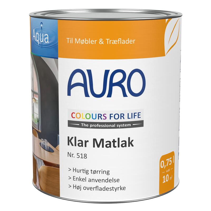 COLOURS FOR LIFE Klar Mattlakk nr. 518