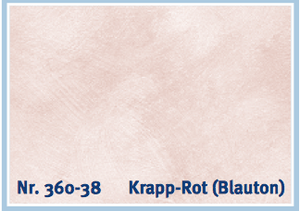 Krapp-Rød (blå tone) Veggglasur-Plantefarge nr. 360-38